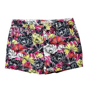 BANANA REPUBLIC Hampton-fit Flower print shorts. Women 10